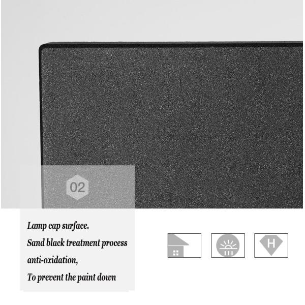 Waterproof Outdoor Lighting Modern Wall Light Outdoor LED Lamp Courtyard Exterior Sconce Lamp(WH-HR-13)