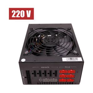 NEW 1600w Full Modular PSU 90plus Gold PC Power Supply 110V-240V for Support 6