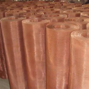 99.8% Copper Woven Wire Mesh