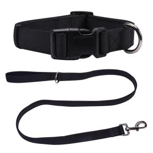 Pet Adjustable Leash And Diving Nylon Collar Anti-Escape Dog Walking Set