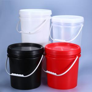 Quality 2.5 Gallon 10L Plastic Paint Buckets for Storage Container Food Grade Custom LOGO Printing for sale