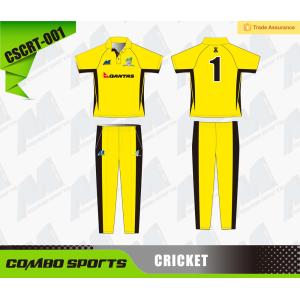 China Fast Dry Short Sleeve Cricket Teamwear Shirt Transfer Printing on sale