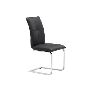Sturdy Brushed 43cm 94cm 10KGS Stainless Steel Frame Chairs