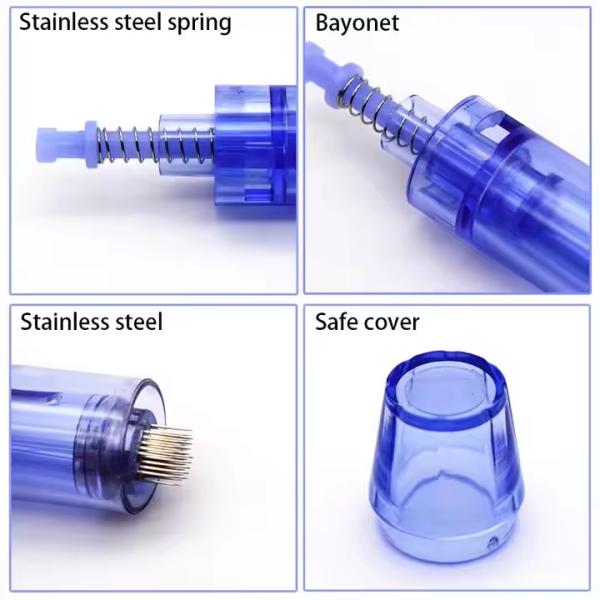 Disposable Derma Pen Needles Tips Cartucho Tattoo Dr Pen A1 Microneedling Cartridges