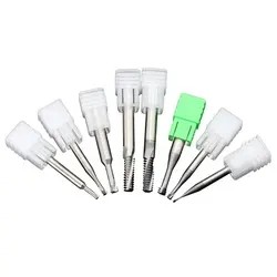 Cnc Carbide Thread Milling Cutter For Steel Aluminum Trapezoidal Cutting 1 Teeth