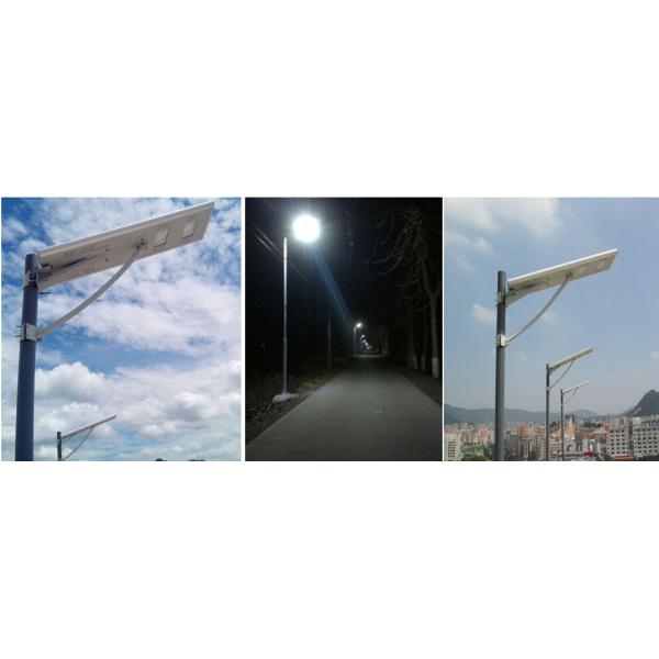 All in on solar street lights project
