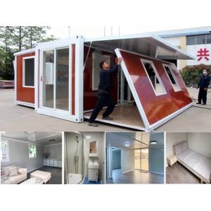 Galvanized Steel Frame Quick Living Home Expandable Container House with