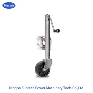 Quality Max 2000lbs Adjustable Trailer Jack With Rubber Wheel for sale