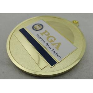 PGA Southern Texas Section Iron / Brass / Copper Medal with Synthetic Enamel,