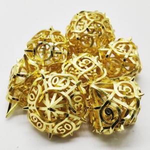 Thorns Hollow Metal Dice Set Kusalu RPG Dragon And Dungeon DND