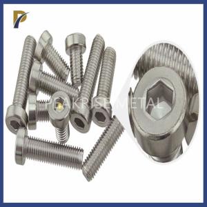 Titanium Zirconium Molybdenum Screw Alloy Bolt Molybdenum Screw Alloy Bolt