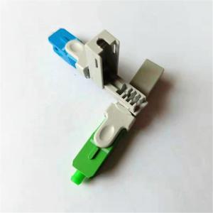 Pre-embedded Type Cold Splice Field Installable SC UPC Fast Connector