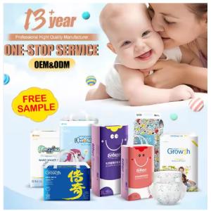 Wholesale Baby Diapers OEM Disposable Large Absorption Pant Diaper