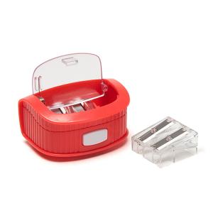 Silk Printing Logo Office Pencil Sharpener Detachable Blade
