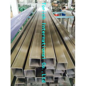 Rectangular Welded Steel Tube , ASTM A554 Welded Stainless Steel Mechanical