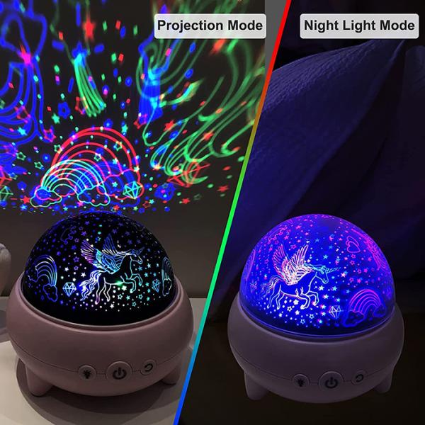 ROHS Unicorns Starry Night Light Projector Multipurpose For Girls