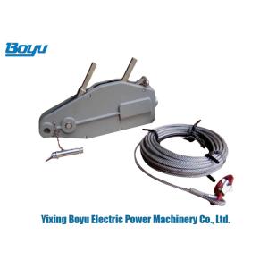 Quality Durable Transmission Line Stringing Tools Lever Block Wire Rope Pulling Winch Lifting for sale