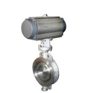 Dn700 Pn80 Wcb Explosion Proof Electric Actuator Metal Seat Butterfly Valve