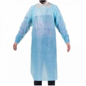 Non Woven Disposable Isolation Gown , Reinforced Medical Isolation Gowns