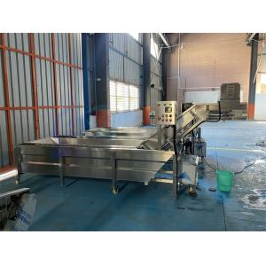 Stable Fish Speed Cleaning Machine , Wear Resistant Automatic Vegetable Washer