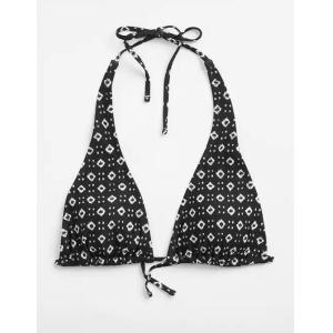 Quality Adjustable Halter Print Bikini Top for sale