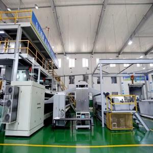 Electric Cotton Polyester Fabric Machine Automatic With PLC Control