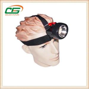 Portable LED Mining Cap Lamp 3500lux IP65 50000h Lifespan