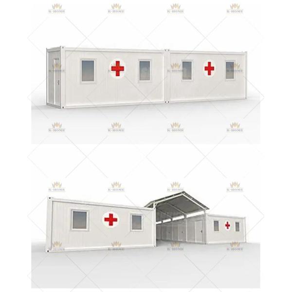 Temporary Prefabricated Modular Health Clinics