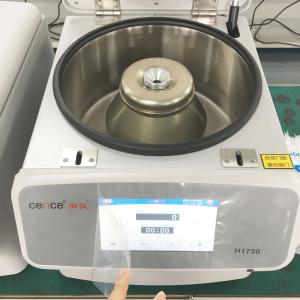 Cence refrigerated centrifuge machine H1750R high speed centrifuge with swing