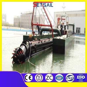 Quality Customized Diesel Engine Cutter Suction Dredger for Dredging Site Operation Worksite for sale