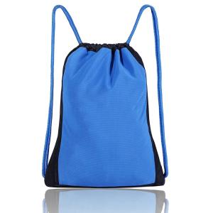 Custom Logo Polyester Drawstring Custom Travel Backpack With Zipper Closure