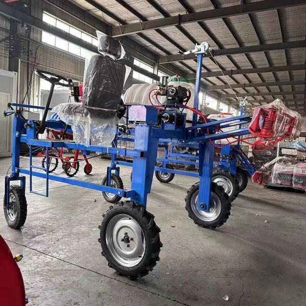 Buy Four Wheels Pesticide Manual Self Propelled Sprayer High Efficiency Agricultural at wholesale prices