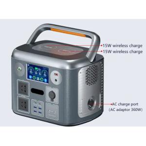 1500W Solar Generator Inverter Energy Storage Power Backups Supply 110V 220V