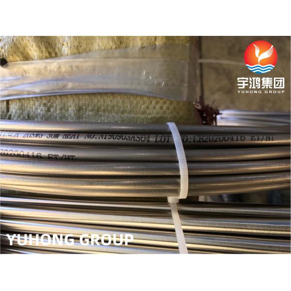 ASTM A269 TP316L Stainless Steel Coil Seamless Tube For Air Conditioning And Refrigeration