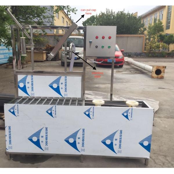 100BPH Semi Automatic drinking water Bottle 5 Gallon washing Filling capping Machine