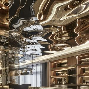 Modern Rustproof Stainless Steel Ceiling Panels For Wet Areas