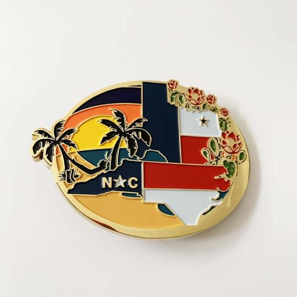 Stainless Steel Belt Buckle Zinc Alloy Enamel Brass Custom Logo Metal Belt Buckles