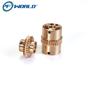 Manufacturer polishing micro machining CNC brass parts turning milling
