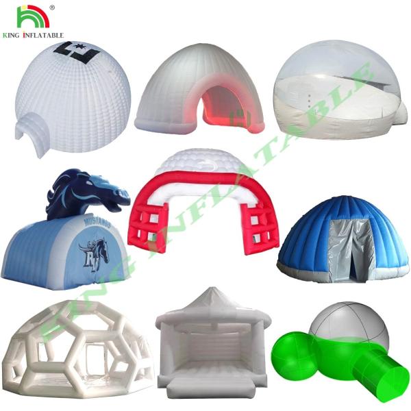 Customized Commercial Inflatable Tent Lighting Mobile Night Club Tent Inflatable Cube Party Tent