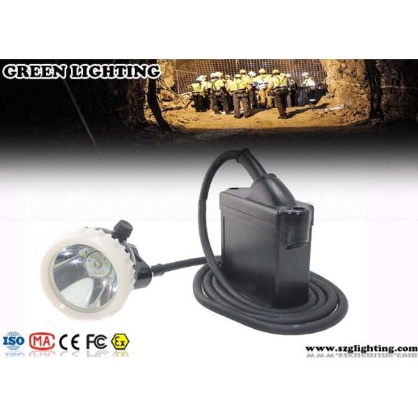 Buy Anti Explosive Corded Cree Led Headlamp Rechargeable With 6.6Ah Battery Capacity at wholesale prices