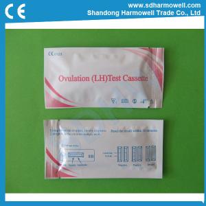 Quality High sensitive easy LH ovulation test cassette made in china for sale