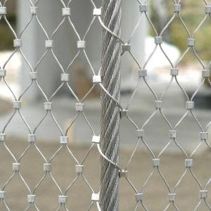 Factory Sale 304 Stainless Steel Wire Rope Mesh Woven Stainless Steel Rope Mesh