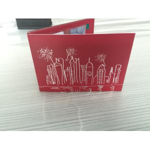 Advertisement 5 Inch Video Greeting Card With Custom Printing