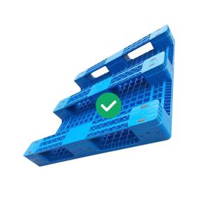 Quality 1200x1200 HDPE Plastic Shipping Pallets Recyclable Hygienic 1.2T Load for sale