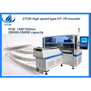 1M Flexible PCB 250K Cph LED Chip Mounter SMT Assembly Machine