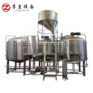 15HL Beer Manufacturing Equipment , PLC Full Automatic / Half 1000l Brewery