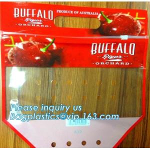 printed slider zipper grape packing bag, CPP plastic stand up pouch slider zip