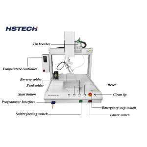 Quality Automatic Soldering Robot Equipped with Smog Cleaner for Air Purification for sale