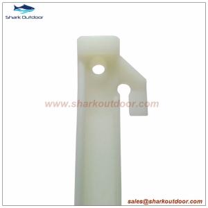 Glow in the dark tent peg tent stake