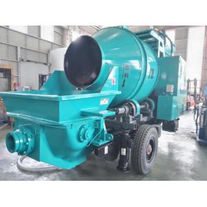 Construction Portable Stationary Concrete Pump Mixer Self Loading